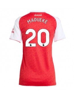 Billige Arsenal Noni Madueke #20 Hjemmedrakt Dame 2025-26 Kortermet
